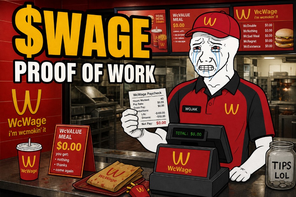 $WAGE — Proof of Work at WcWage